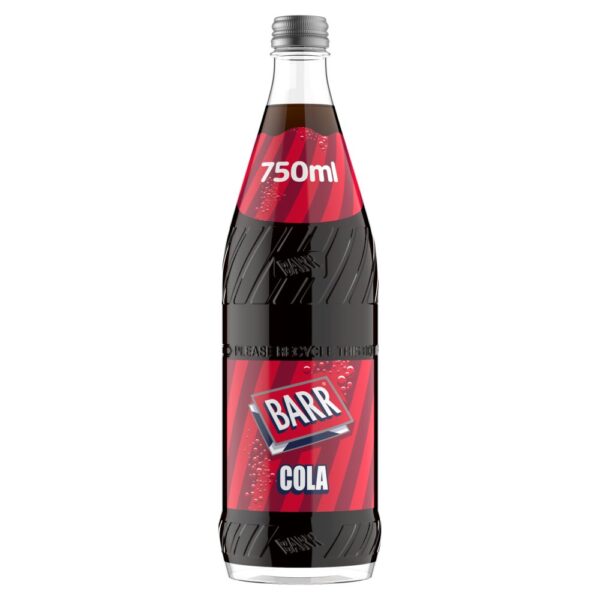 Barr Cola Soft Drink Glass Bottle 750mlx12x1