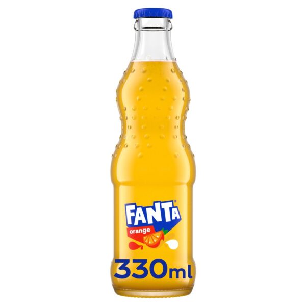 Fanta Orange Glass Bottle 24 x 330ml