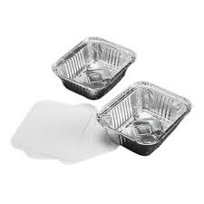 No 1 Aluminium Foil Container Standard Quality (Pack of 1000)