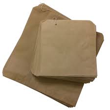 Kraft Brown Paper Bags 8x8 Inch Pack of 1000 Pieces