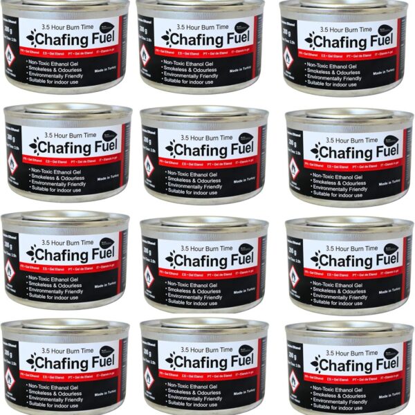 Zodiac ZSP CGE4 12 x 3.5 Hour Chafing Fuel Gel