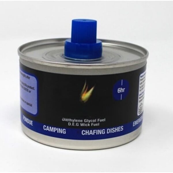 2X Chafing Fuel Gel 6 Hour Burn Time | Glycol Based Catering Fuel for Buffet, Food Warmers & Chafing Dishes