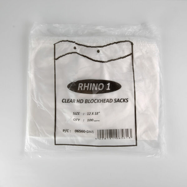 Natural HD Blockheaded Sacks 24x36 inch 22mu qty 500
